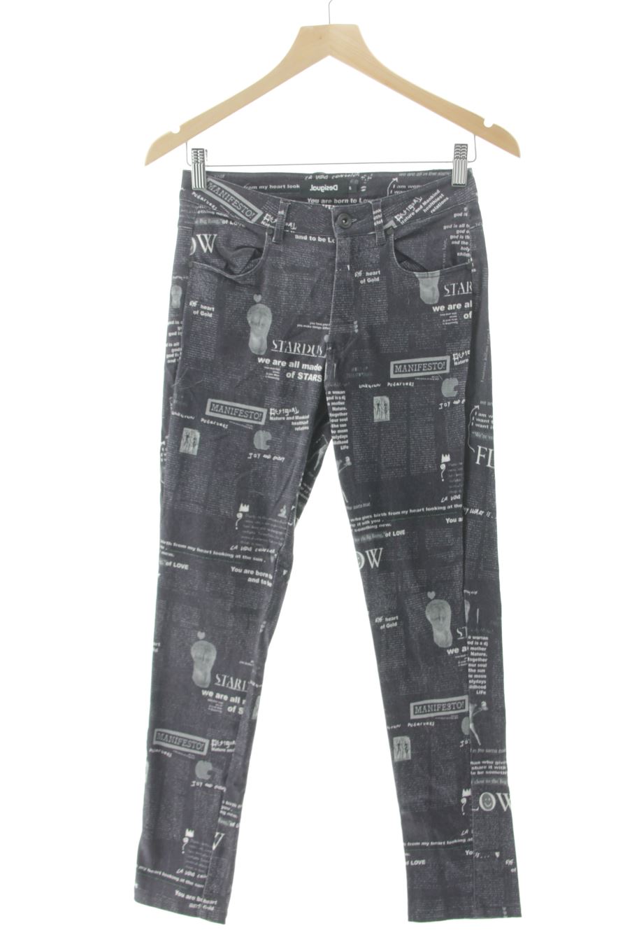 Jeans de Desigual de la talla S, de color stampato