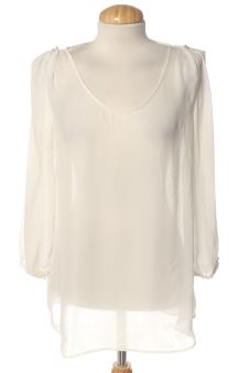Blouse à manches longues 40 Massimo Dutti