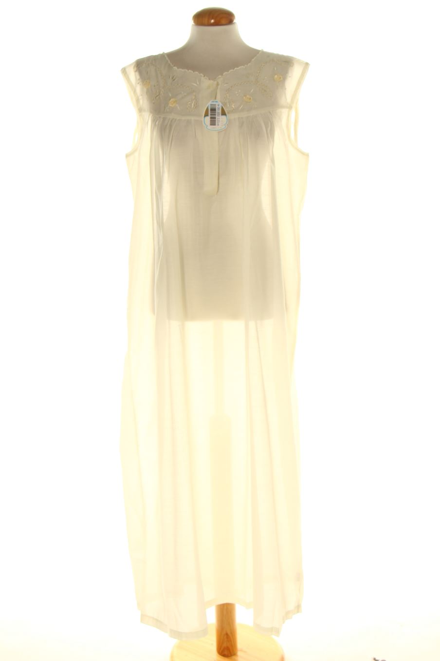 Chemise de nuit Lily de la taille 46, de couleur beige