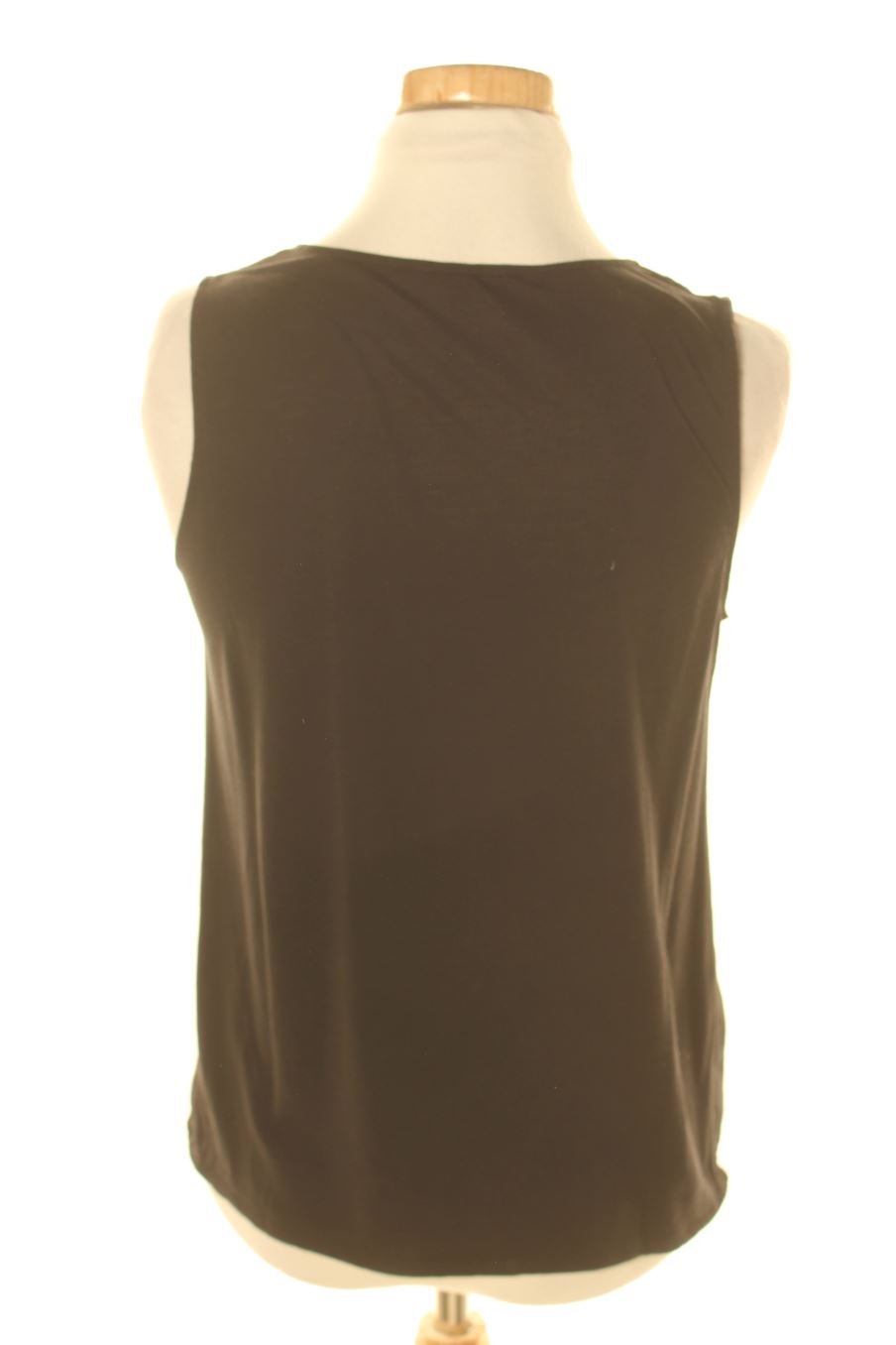Top de Massimo Dutti de la talla XS, de color negro