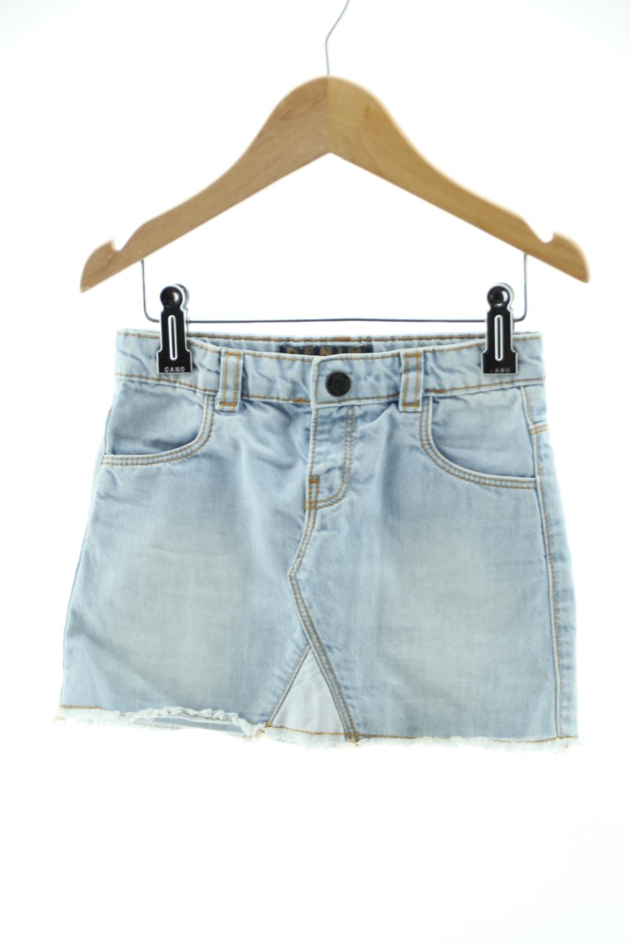 gebraucht BTS Brotes Aufwändiger Rock Größe 98 aus Denim