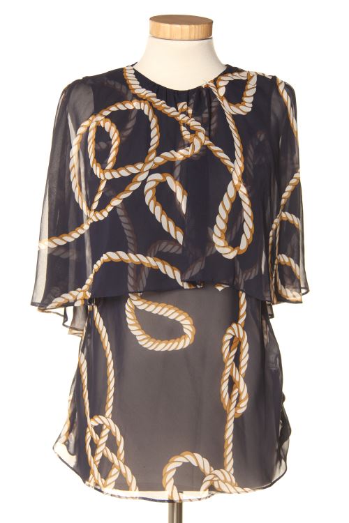 Blusa de manga corta