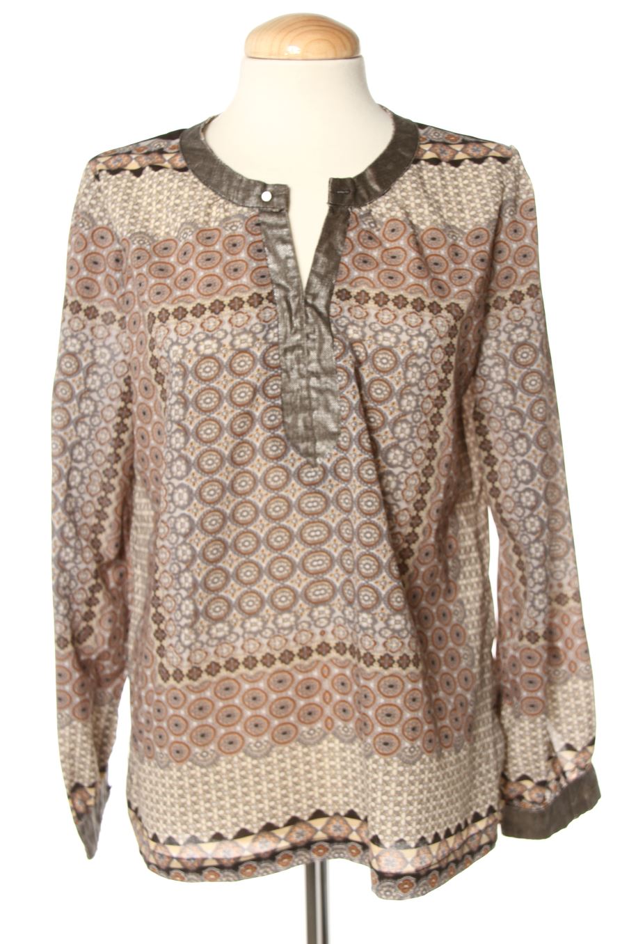 Blouse à manches longues An'ge de la taille M, de couleur imprimés