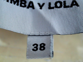 Pantalon BIMBA Y LOLA de la taille 38, de couleur imprimés