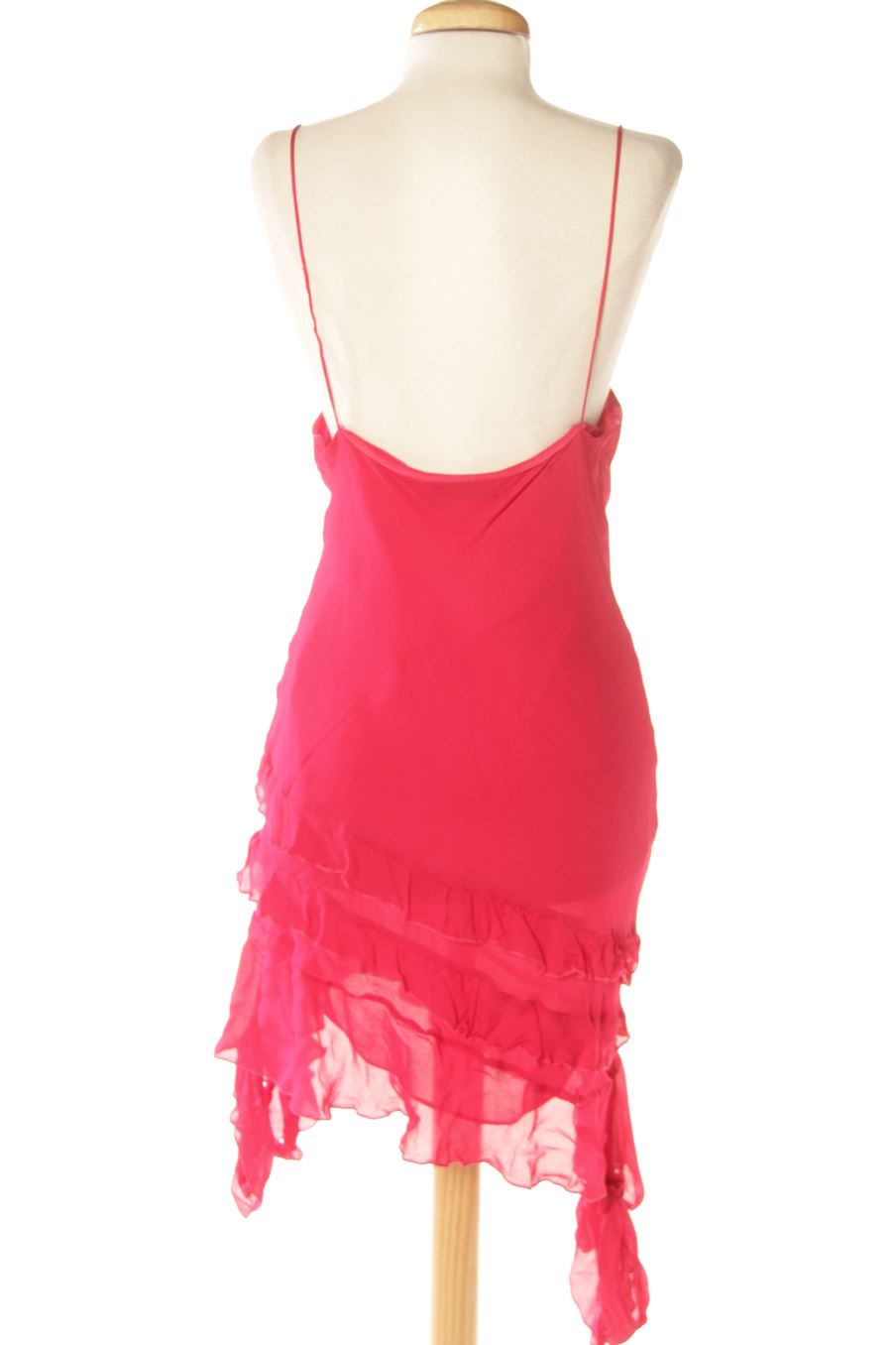 Vestido elegante de Zara de la talla XS, de color rosa