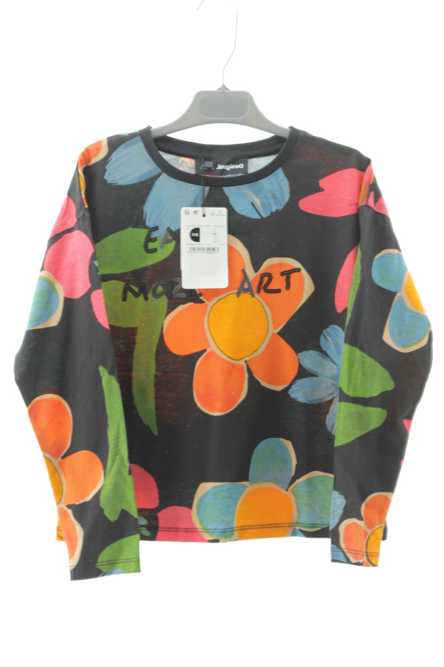 Maglietta a maniche lunghe de Desigual de la talla 7 anni con etichetta