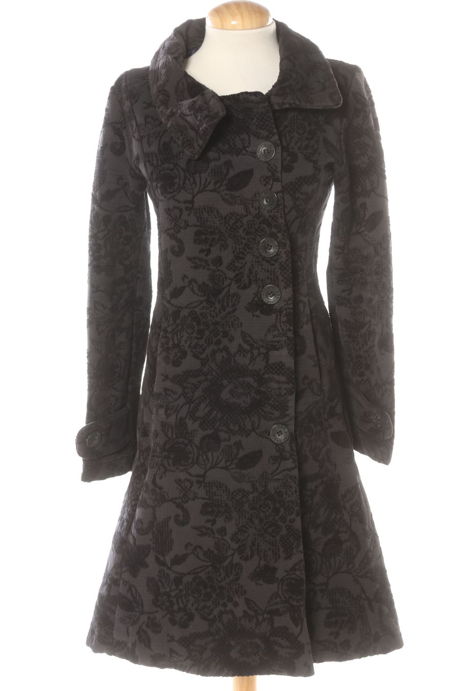 Manteau Desigual de la taille 36, de couleur noir