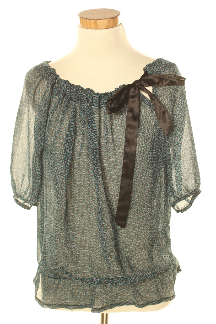 Blouse à manches longues La City de la taille S, de couleur bleu