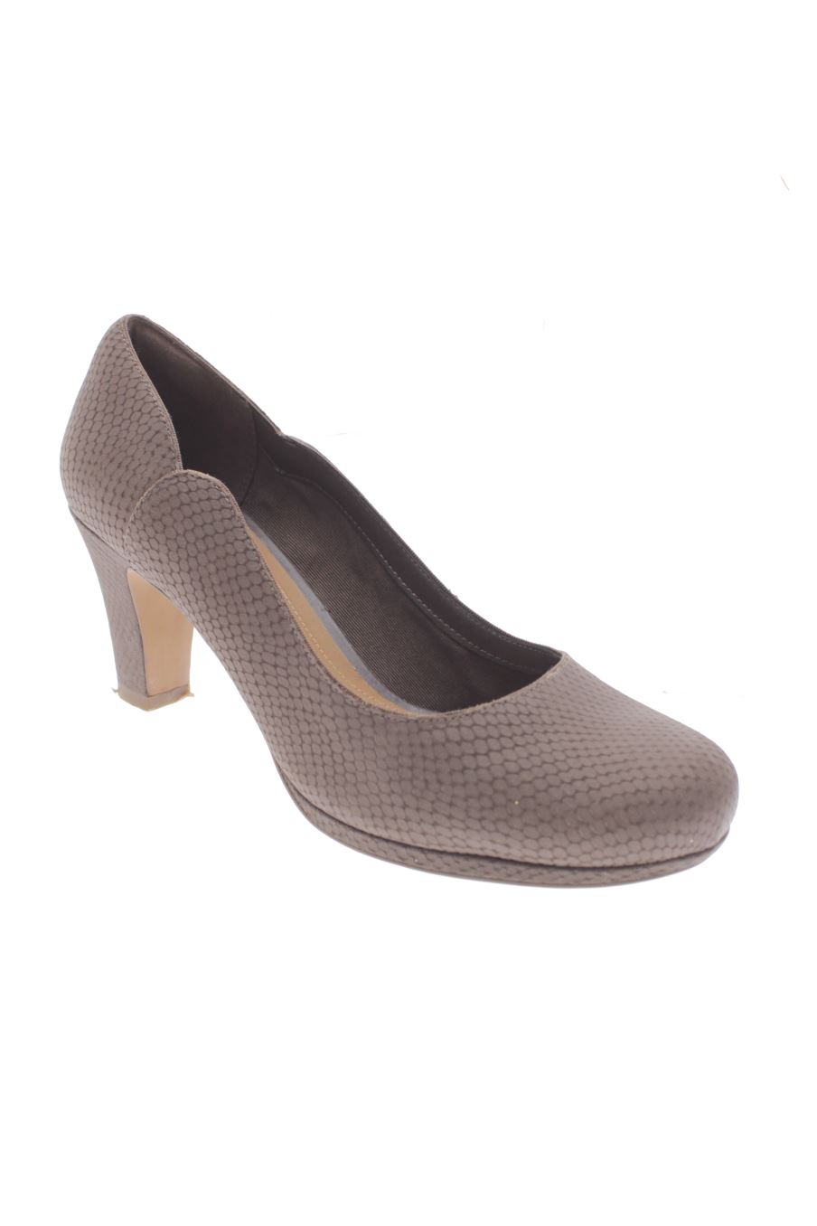 Zapatos de tacon de clarks de la talla 41, de color marrón de