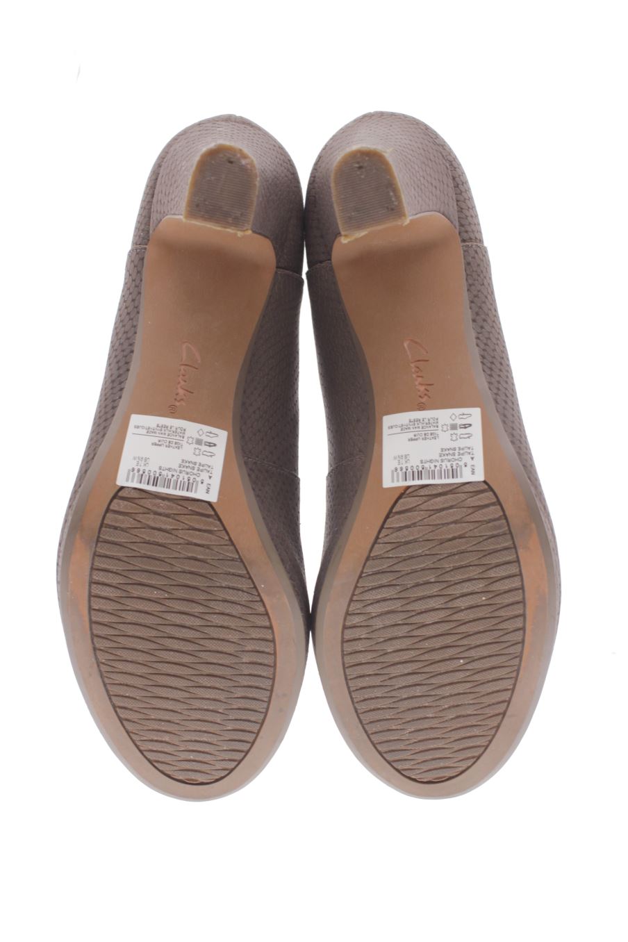 Zapatos de tacon de clarks de la talla 41, de color marrón de