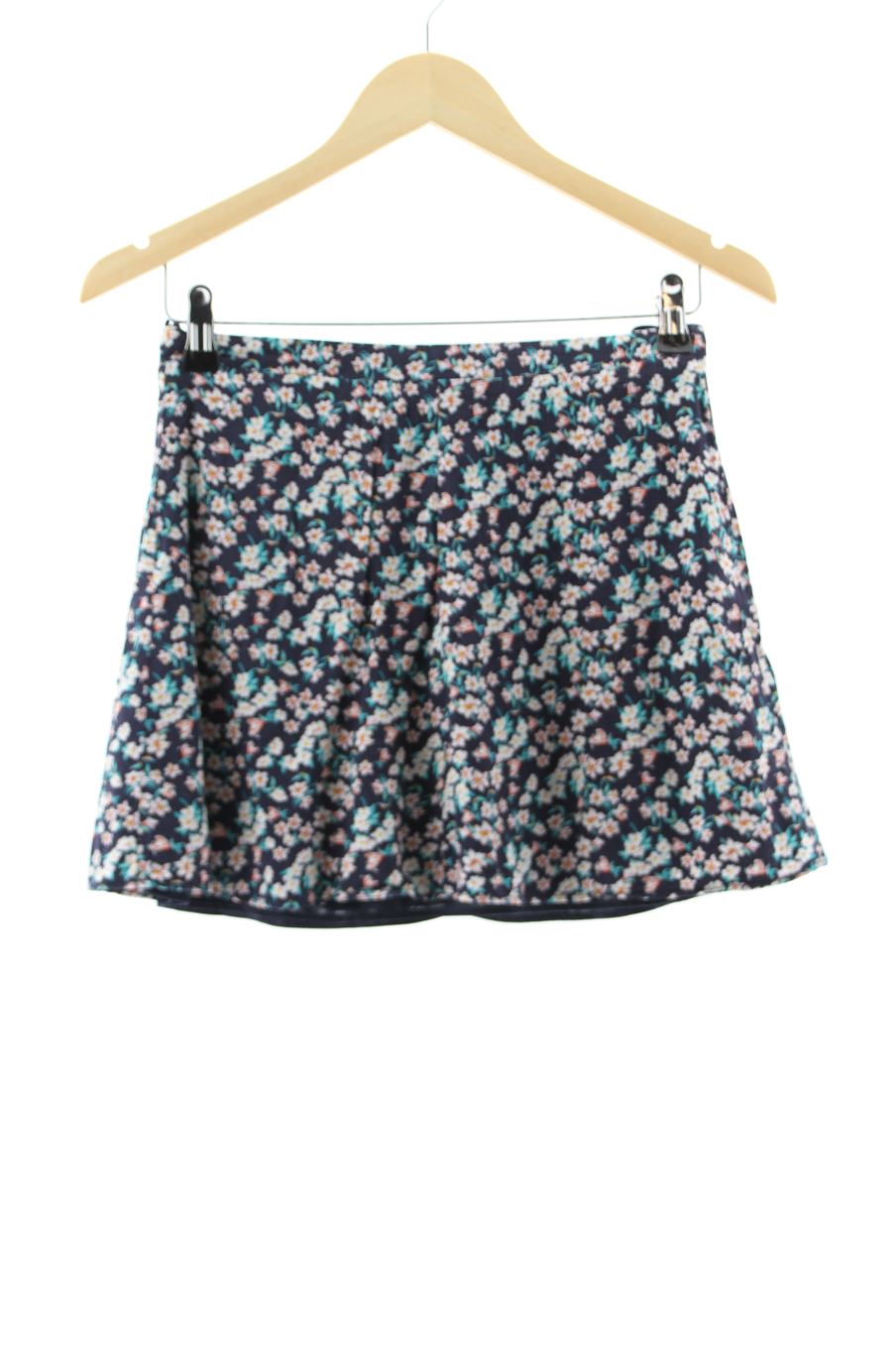Aufwändiger Rock von Bershka Größe M, Farbe Geblümt, für