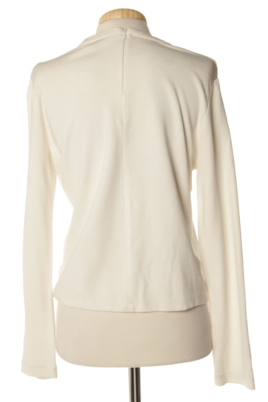 Camiseta manga larga de Mango de la talla L, de color blanco