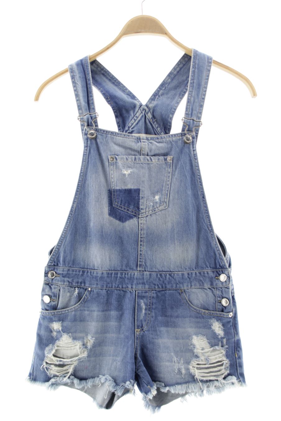 Monos de Stradivarius de la talla 36, de color azul de ropa vaquera
