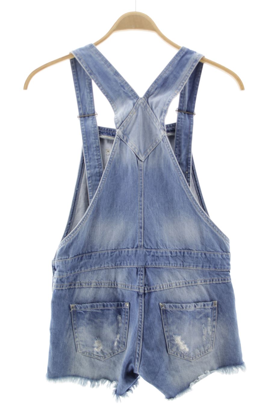 Monos de Stradivarius de la talla 36, de color azul de ropa vaquera
