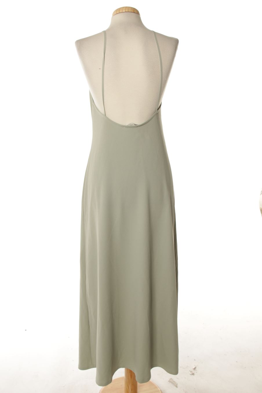 Vestido casual de Zara de la talla M, de color verde