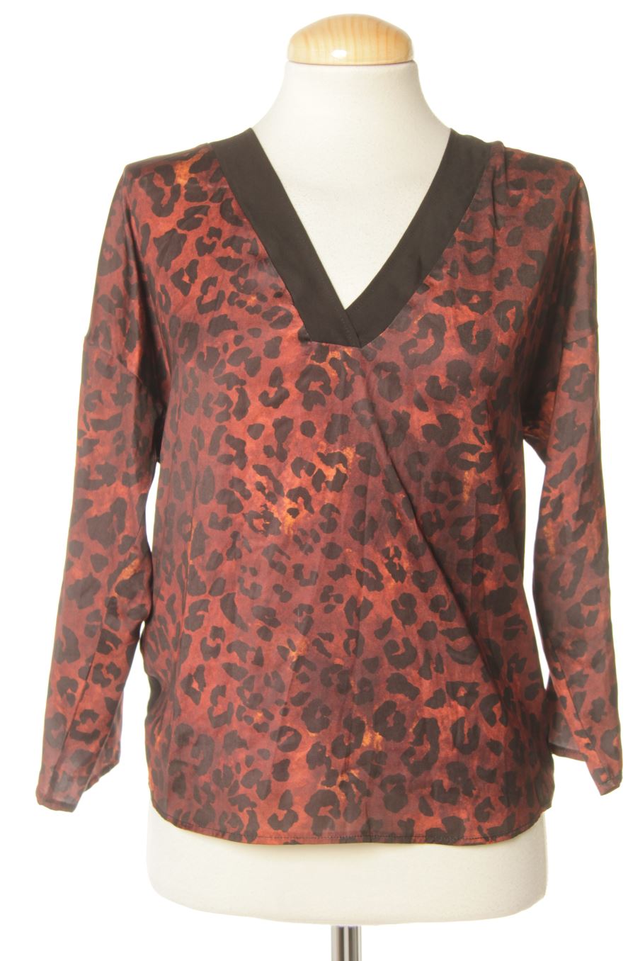 Blouse à manches longues Mango de la taille XS, de couleur imprimés