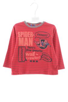 Langärmeliges T-shirt 104 Spiderman