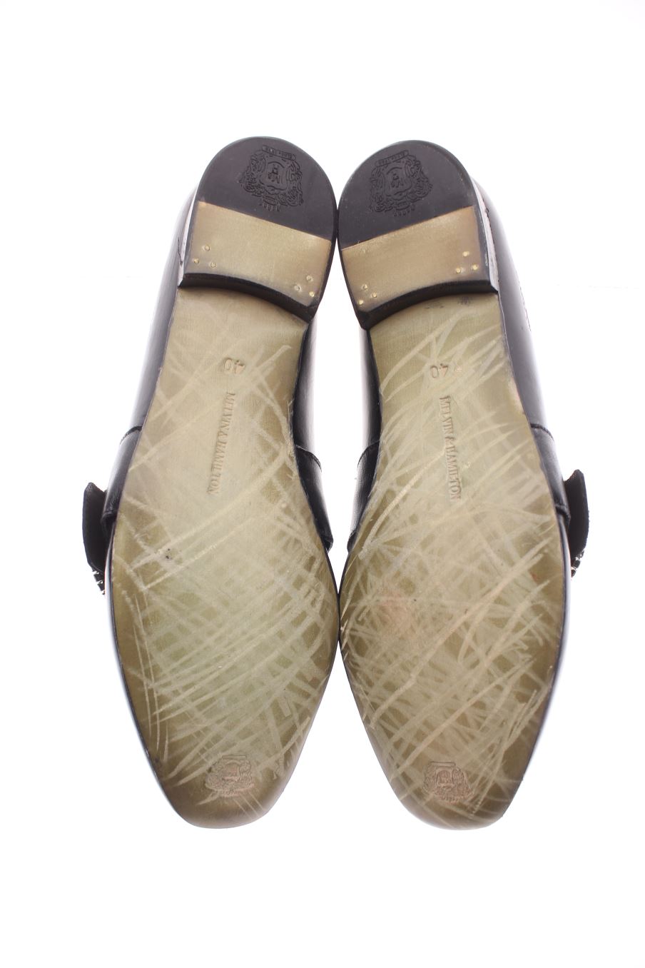 Zapatos planos de MELVIN & HAMILTON de la talla 40, de color negro de