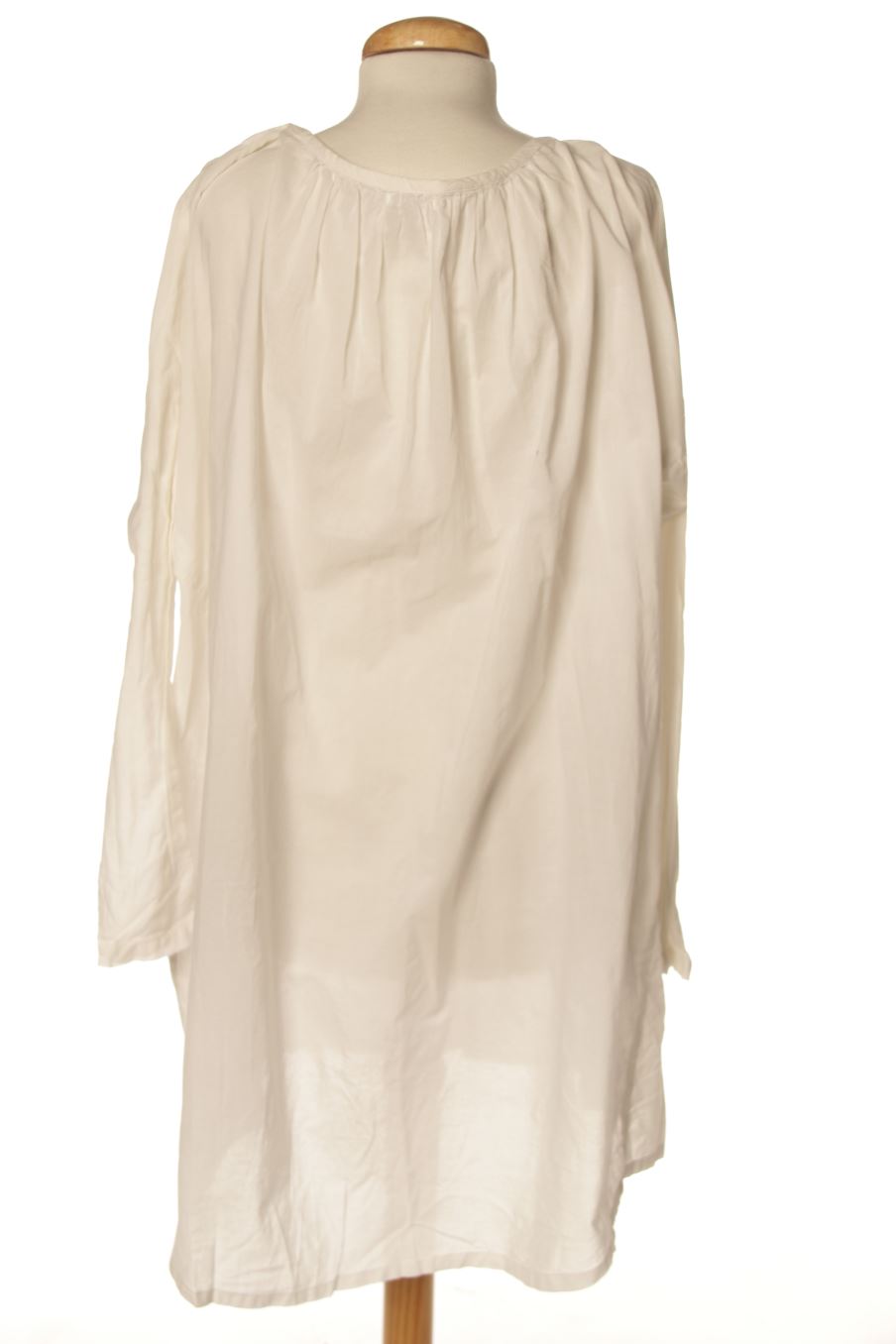 Robe casual Oysho de la taille L, de couleur blanc