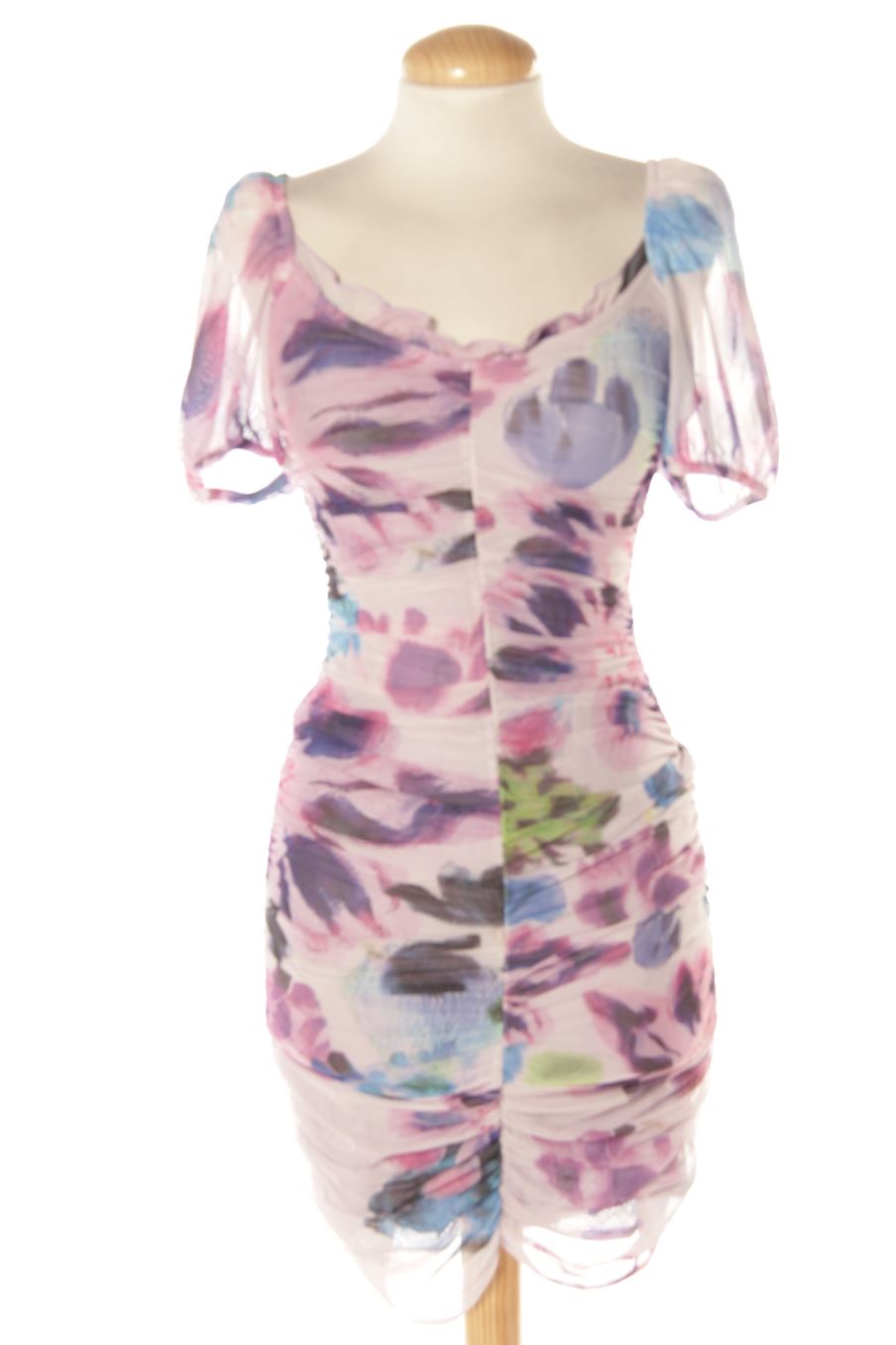 Aufwändiges Kleid von Desigual Größe M, Farbe Aufdruck, für