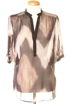 Blouse à manches courtes S Zara