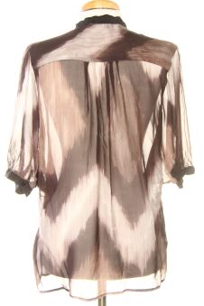 Blouse à manches courtes S Zara