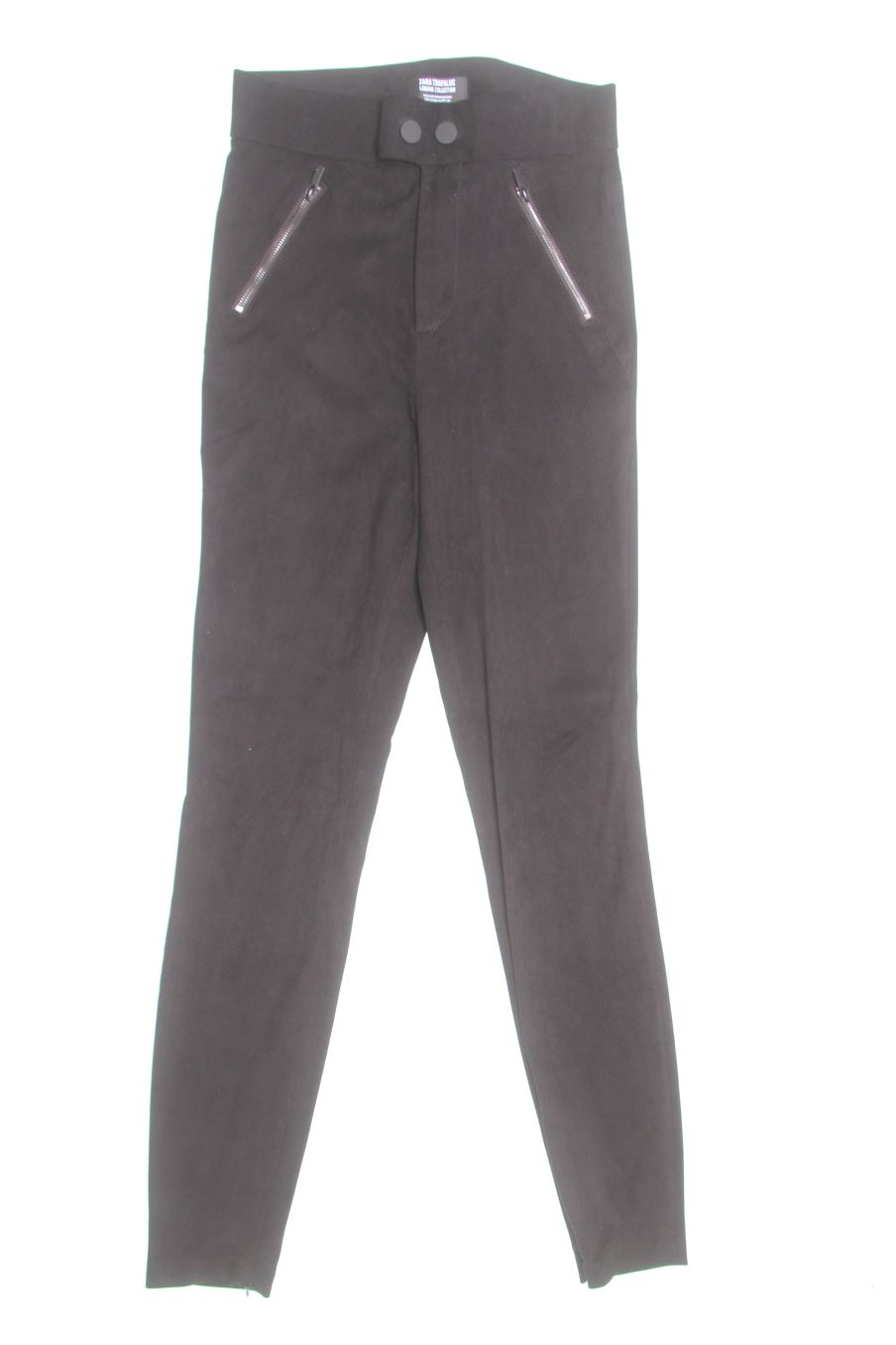 Pantalon trf (ZARA) de la taille XS, de couleur noir