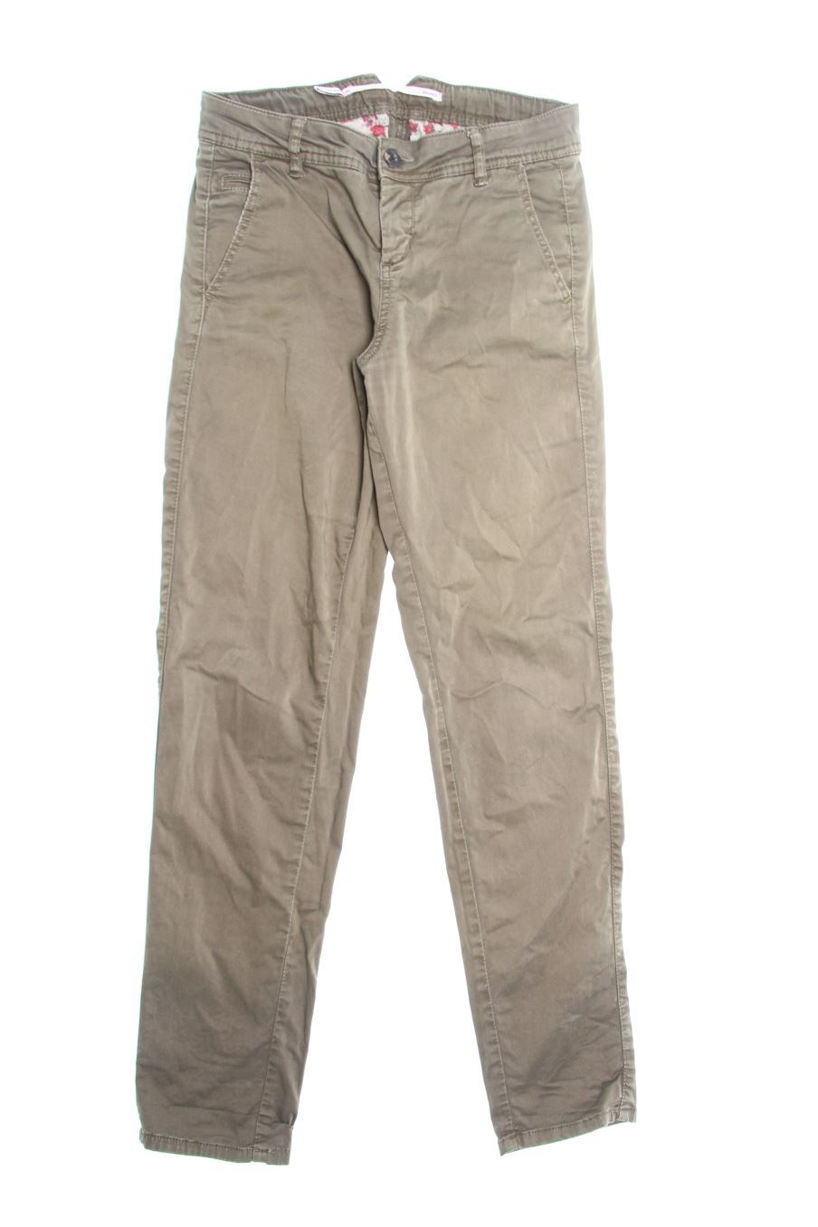 Vaqueros de Bershka de la talla 34, de color verde de ropa vaquera