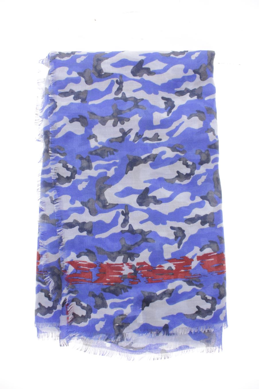 Foulards Adolfo Dominguez de la taille Taille unique, de couleur bleu