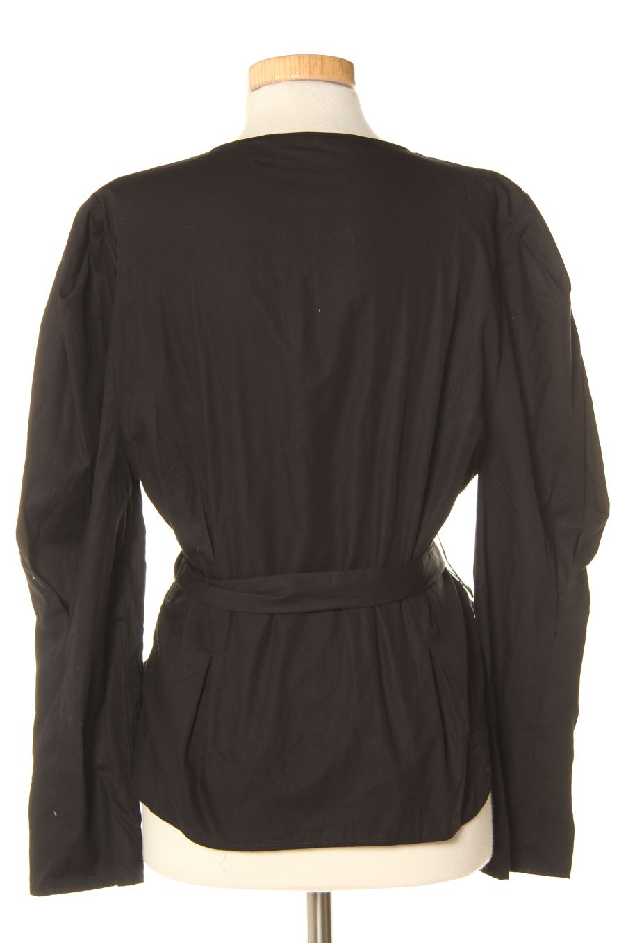 Blusa de manga larga de Zara de la talla L, de color negro