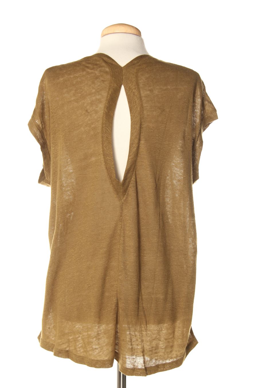 Camiseta de Zara de la talla M, de color verde