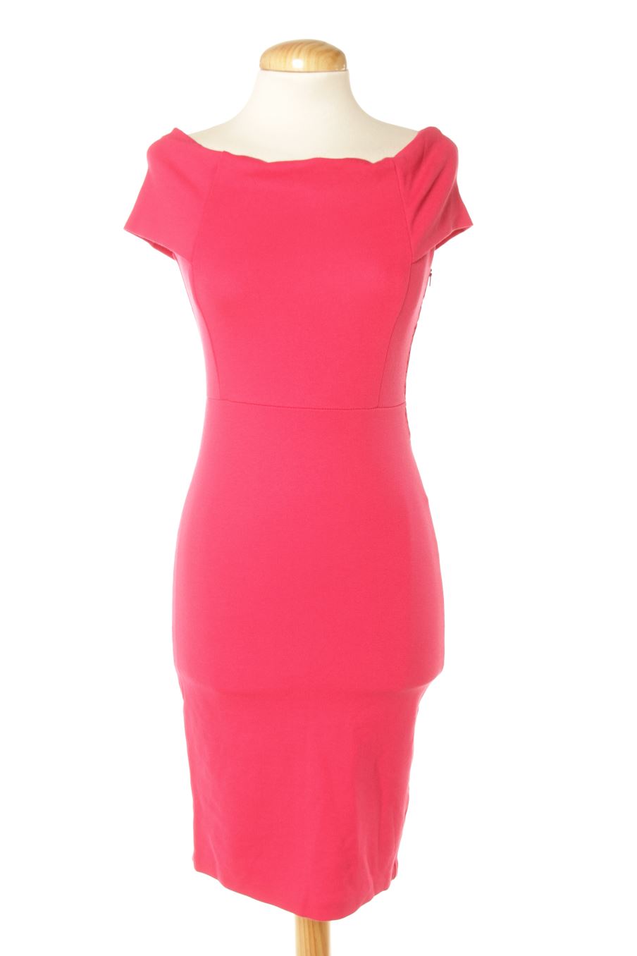 Vestito casual de Zara de la talla S, de color rosa
