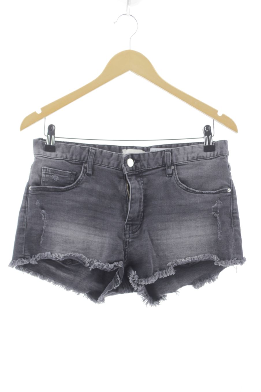 Shorts H&M de la taille 38, de couleur noir de denim