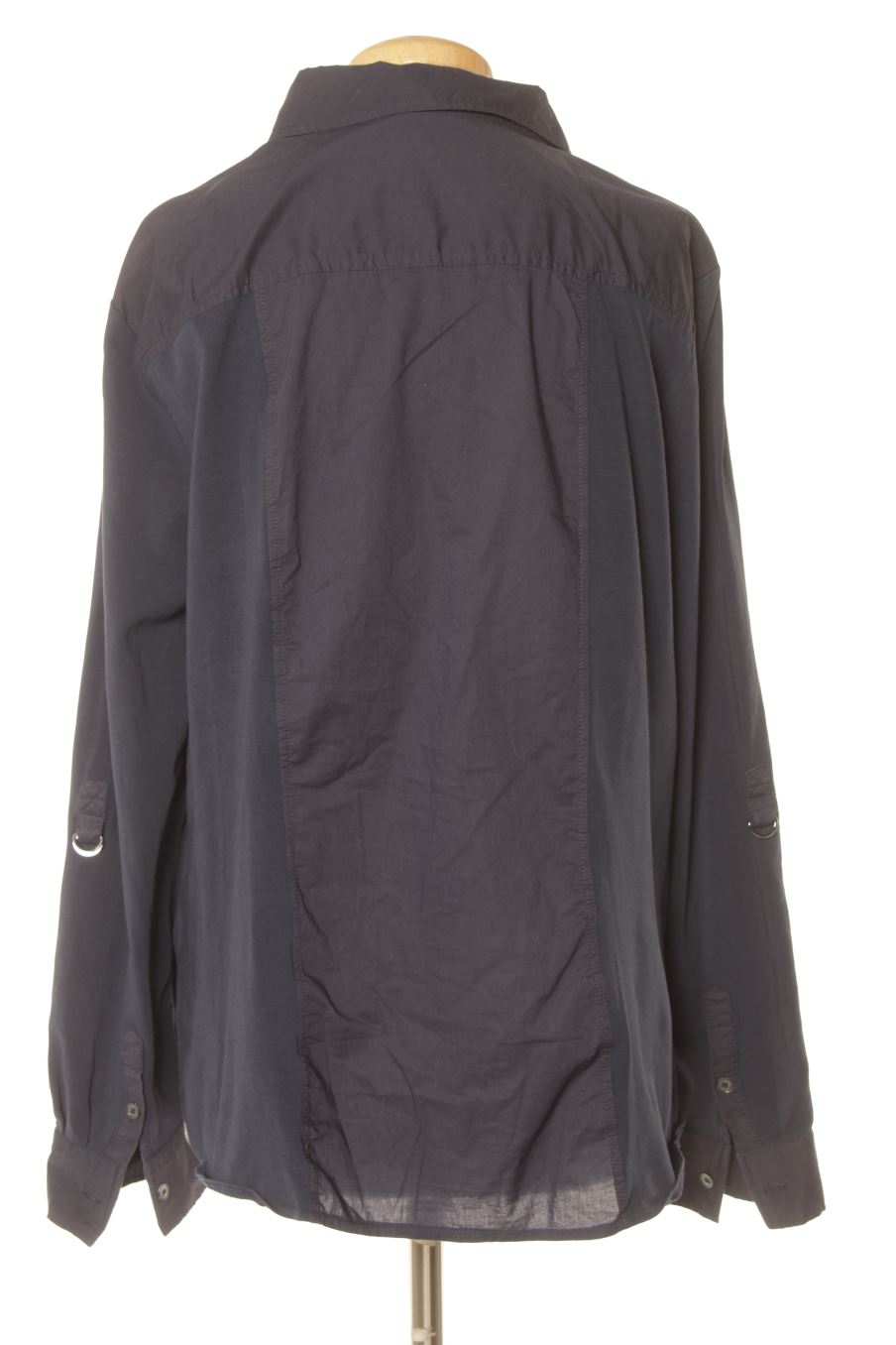 Chemise Violeta (by Mango ) de la taille L, de couleur bleu marine