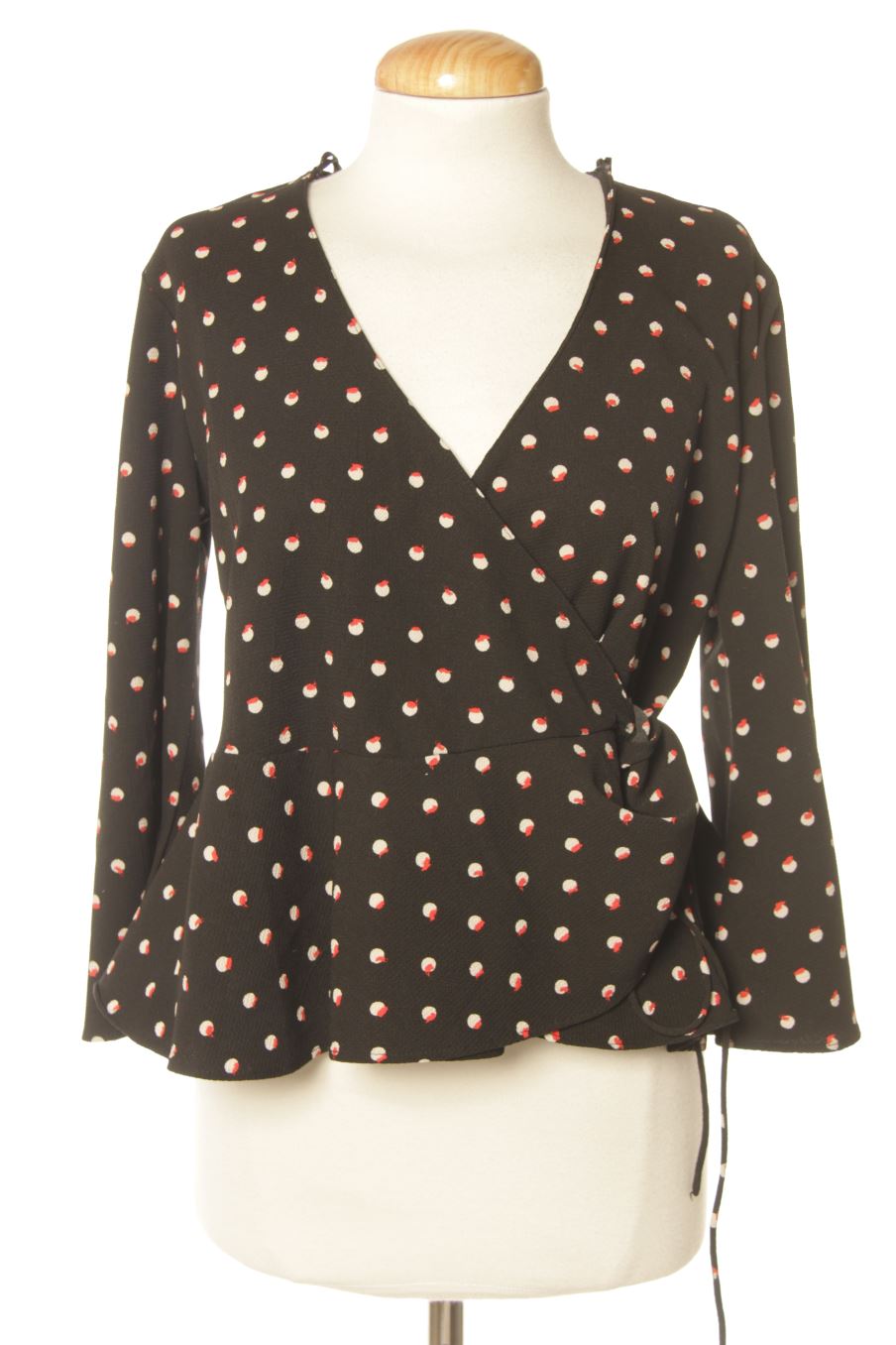 Blouse à manches longues Sinsay de la taille S, de couleur noir