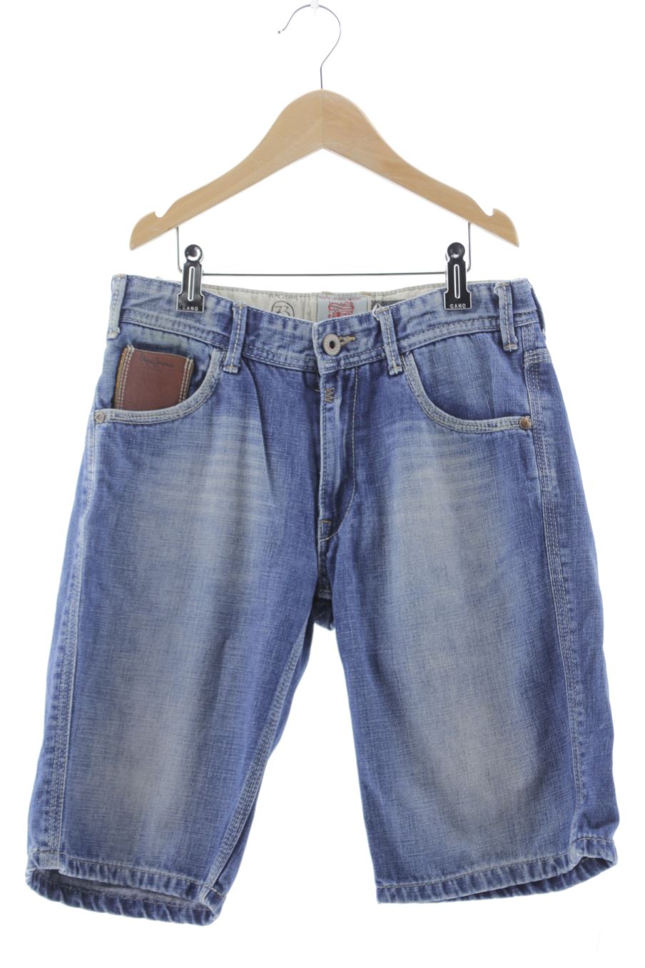 Vaquero corto de Pepe Jeans de la talla 12 años de denim de segunda mano
