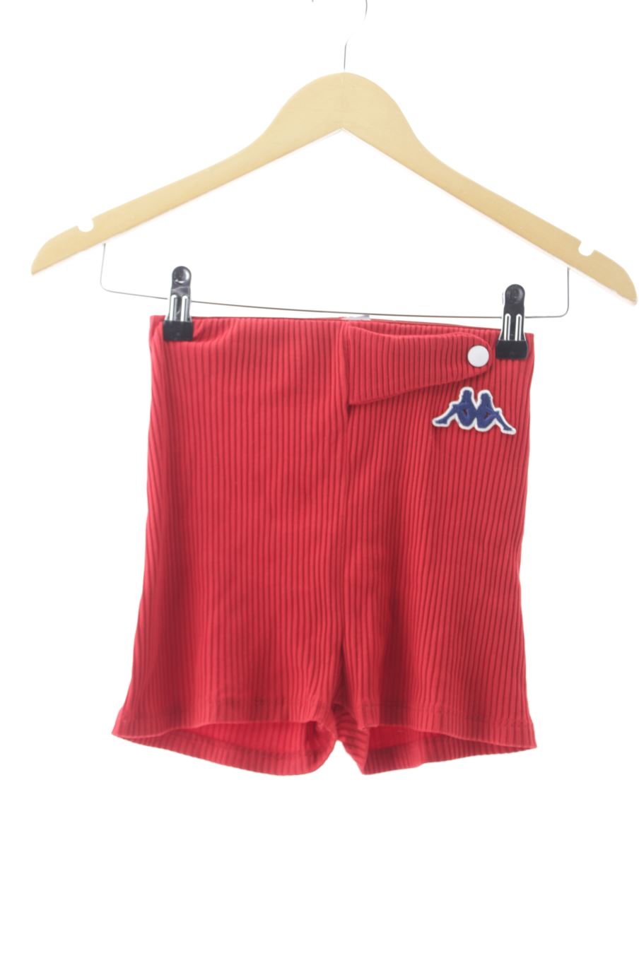 Pantalon corto de deporte de Zara de la talla S, de color rojo