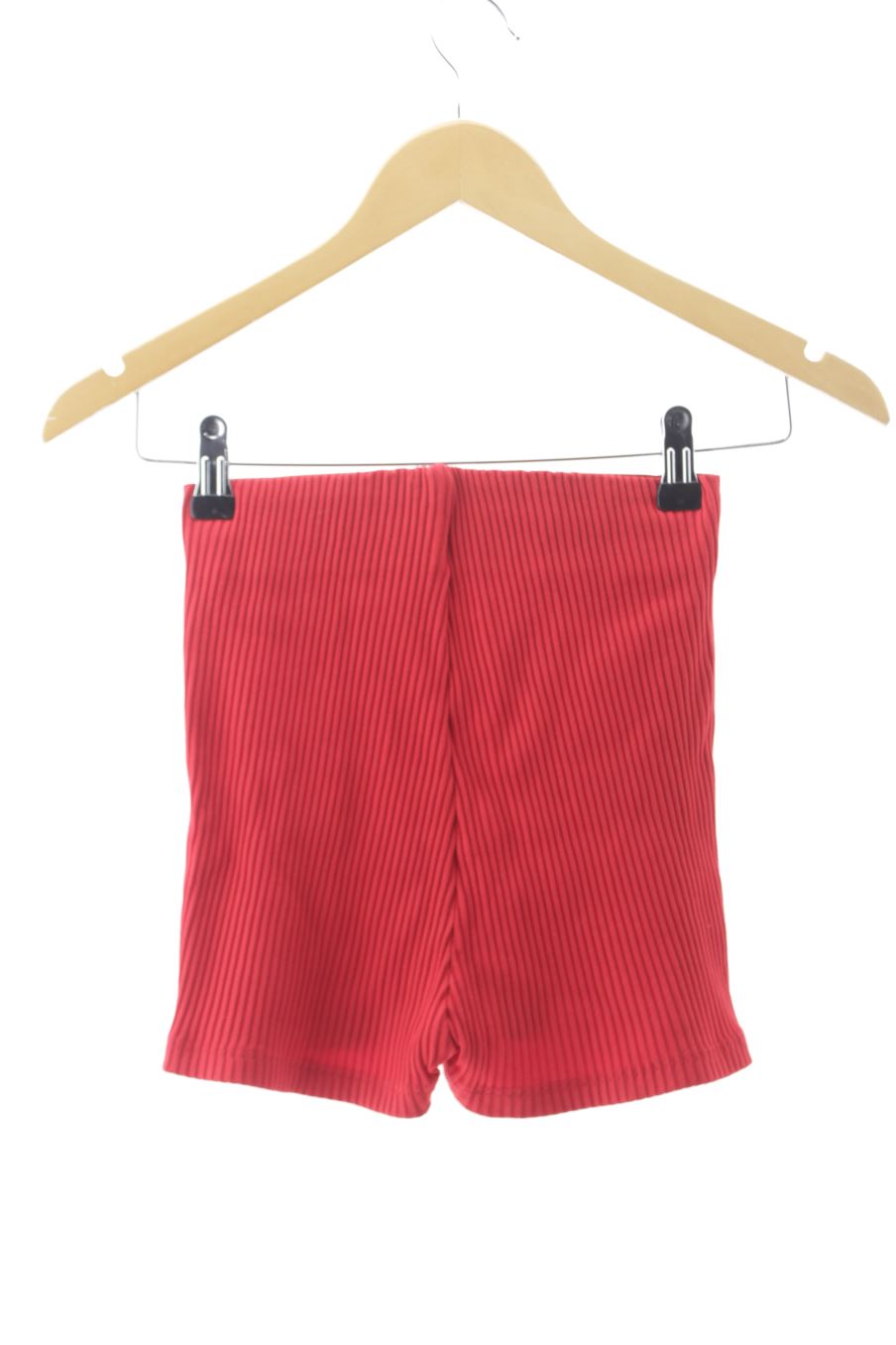 Pantalon corto de deporte de Zara de la talla S, de color rojo