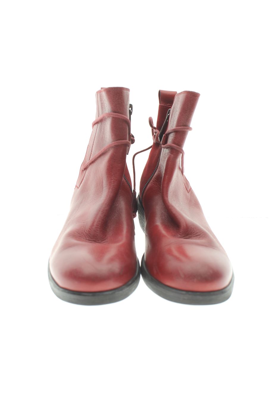 Botines de PAULA URBAN de la talla 37, de color rojo de