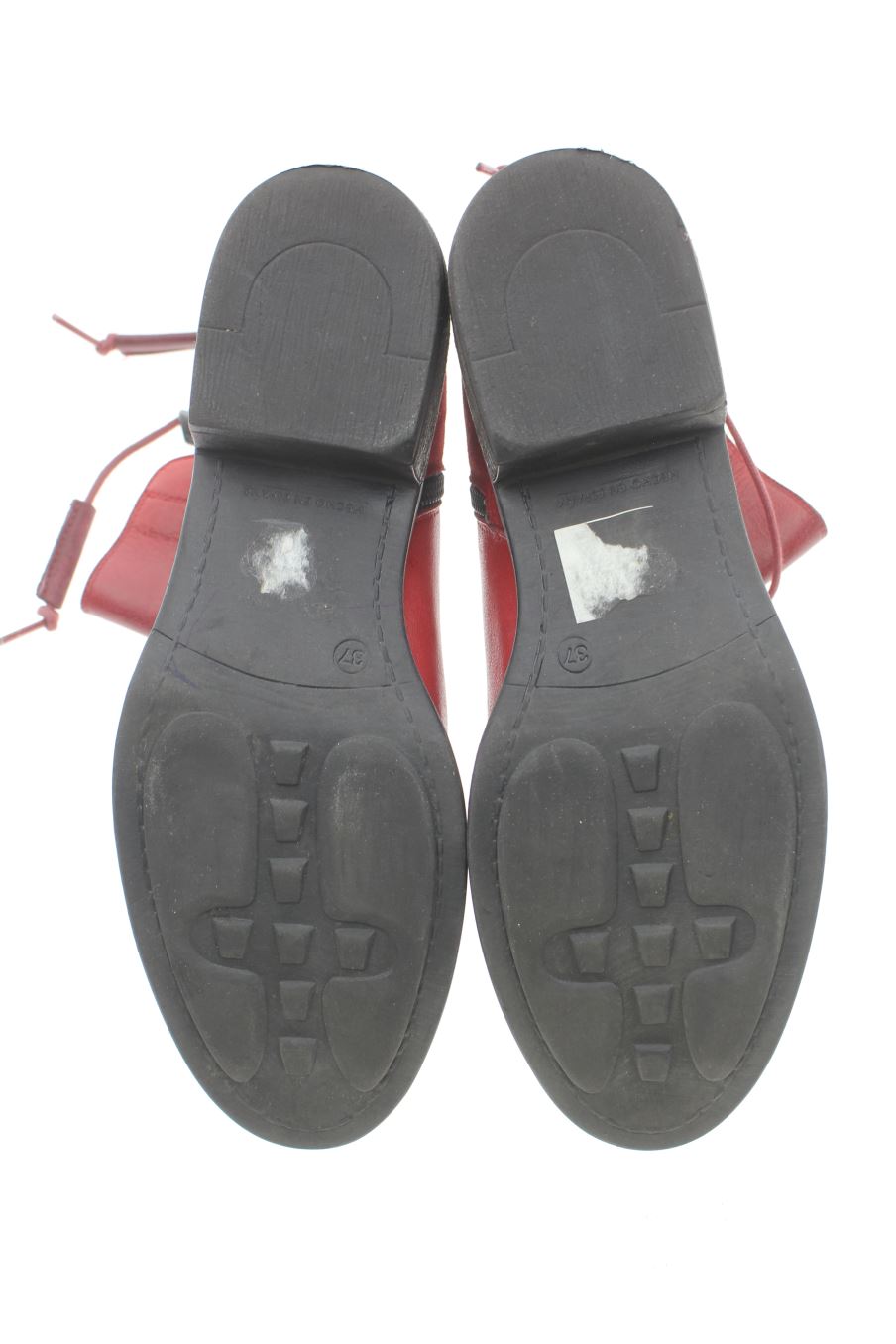 Botines de PAULA URBAN de la talla 37, de color rojo de