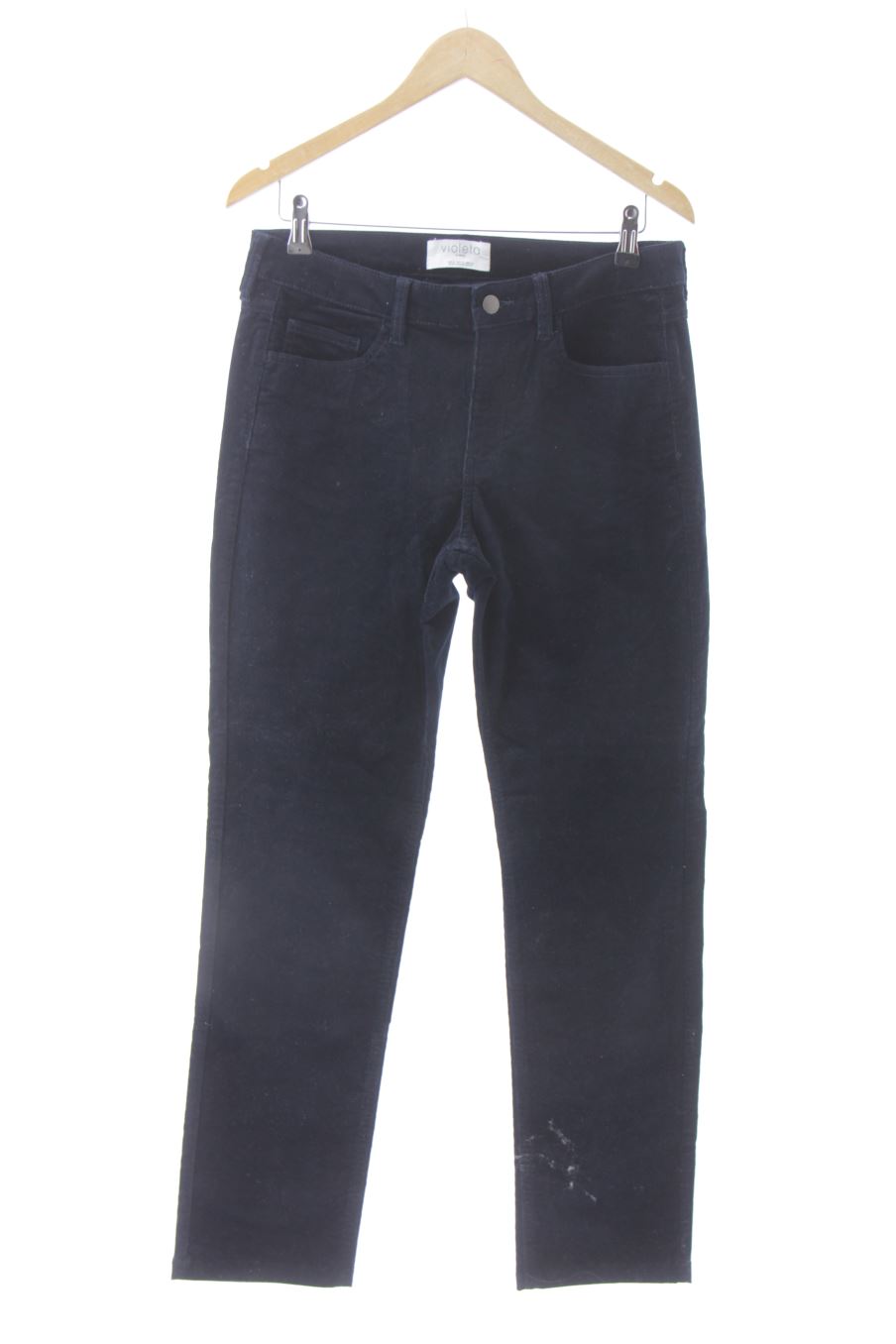 Pantalon Violeta (by Mango ) de la taille 44, de couleur bleu marine