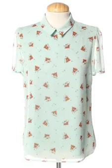 Blusa de manga corta L I.CODE, foto 1 de 2