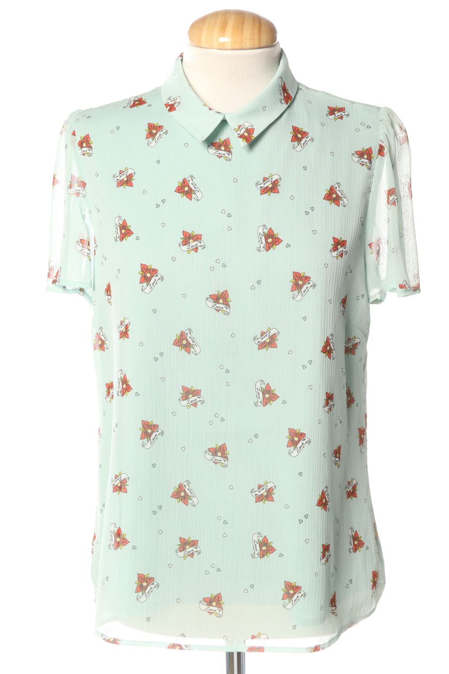 Blusa a maniche corte de I.CODE de la talla L, de color stampato