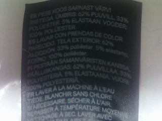 Falda de H&M de la talla 36, de color negro