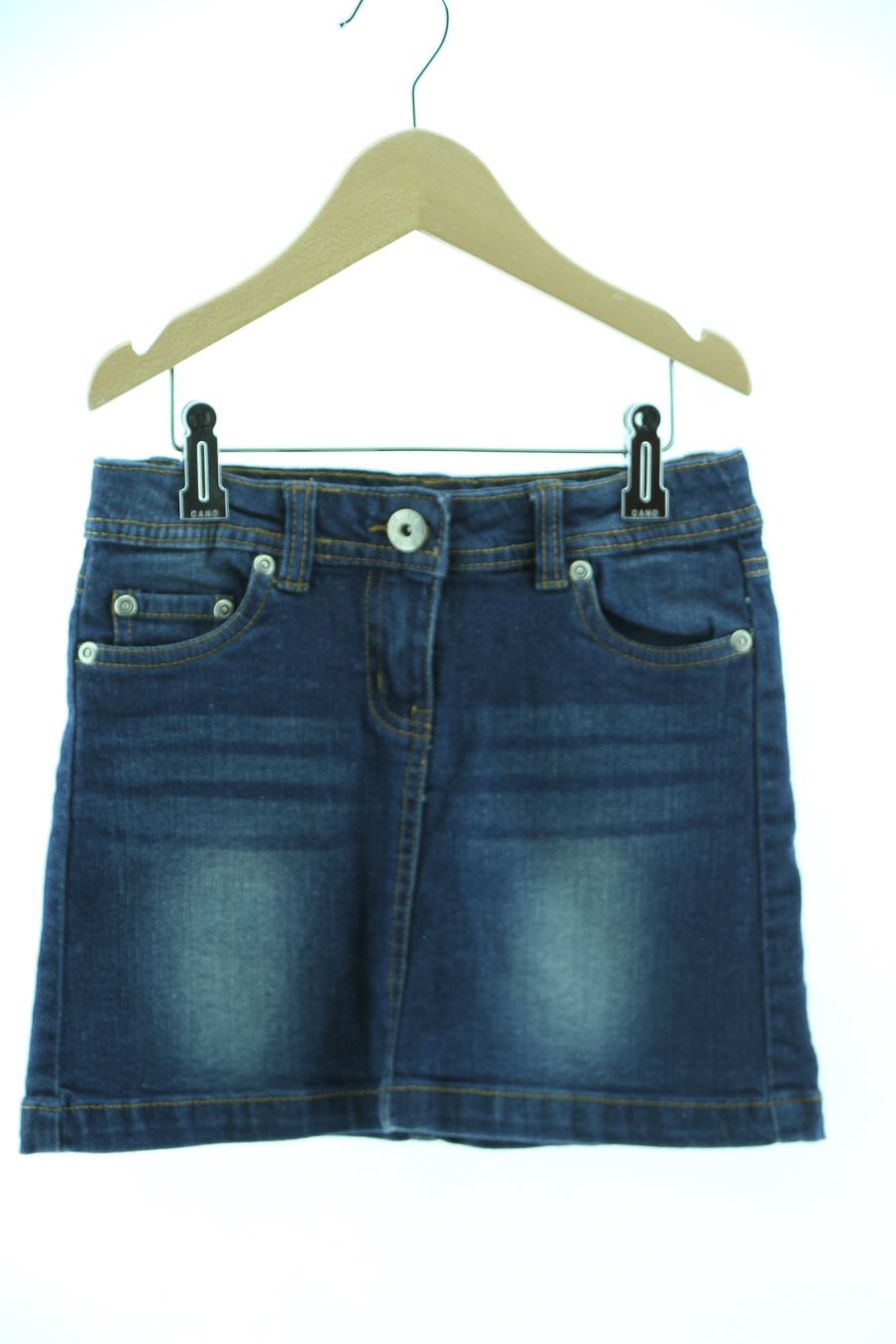 Jupe Influx de la taille 8 ans de denim de seconde main