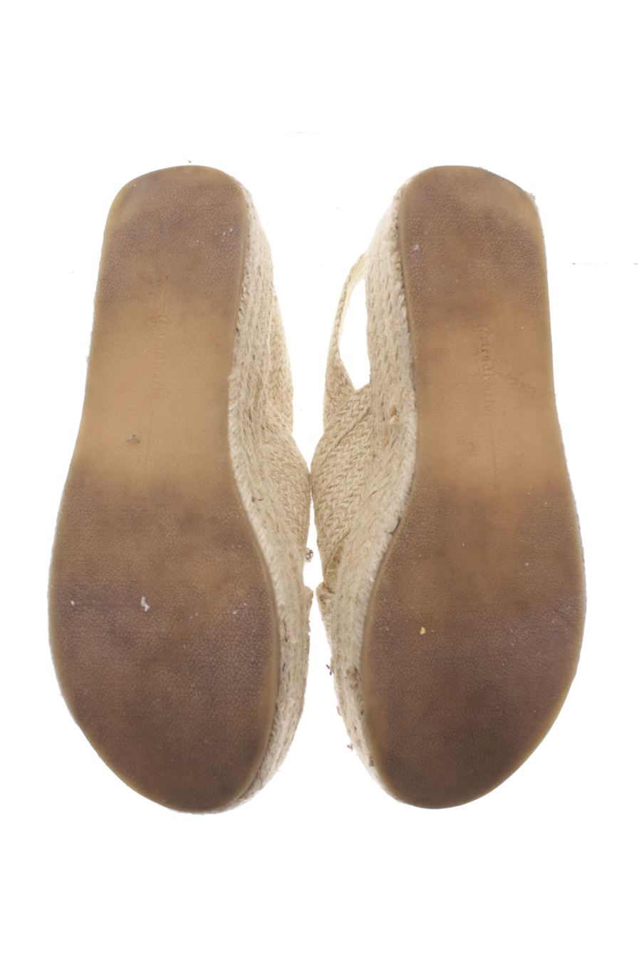 Sandalias tacon de Stradivarius de la talla 36, de color marrón de