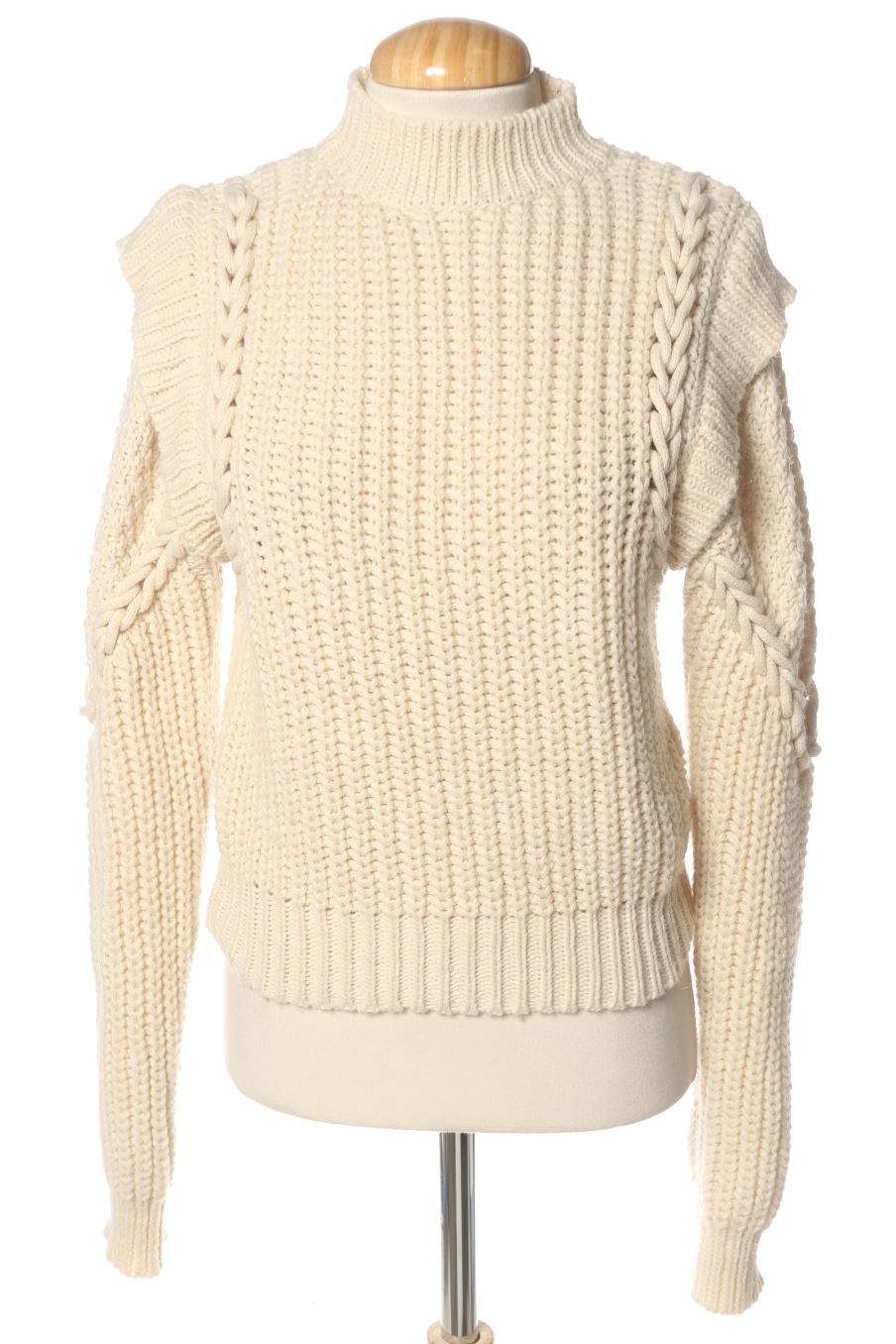 Pull Bershka de la taille XS, de couleur beige