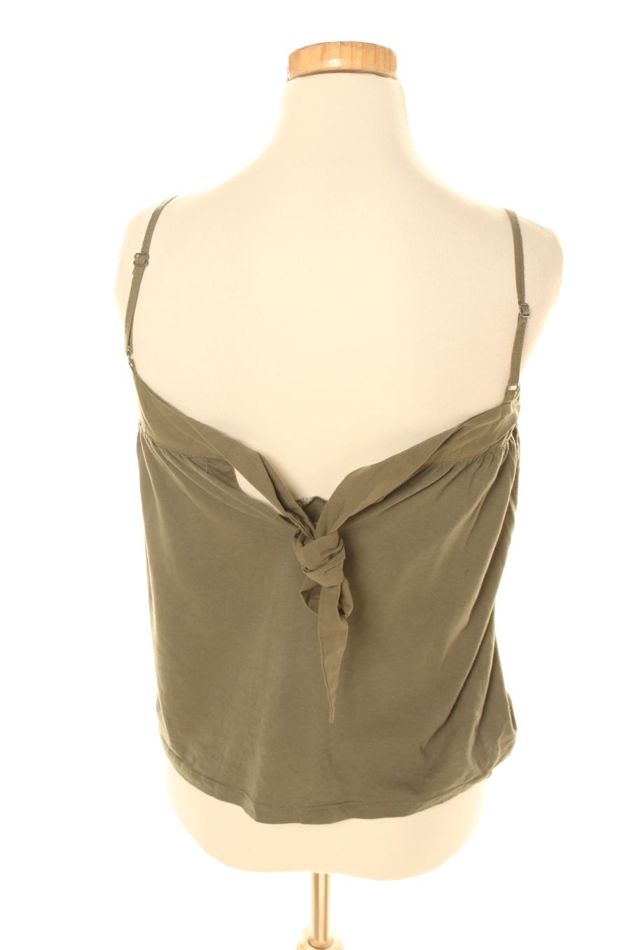 Top de Naf Naf de la talla XS, de color verde