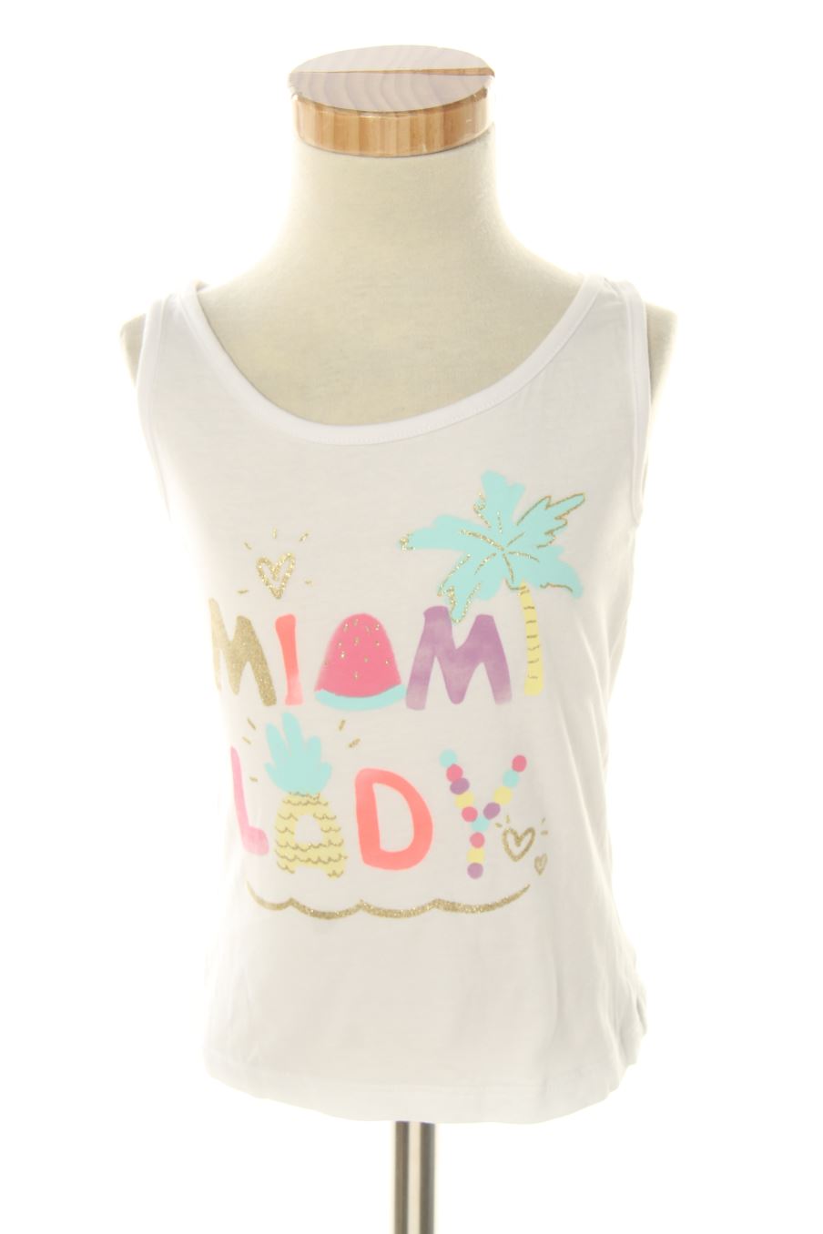Camiseta sin mangas de Palomino (C&A) de la talla 4 años de segunda mano