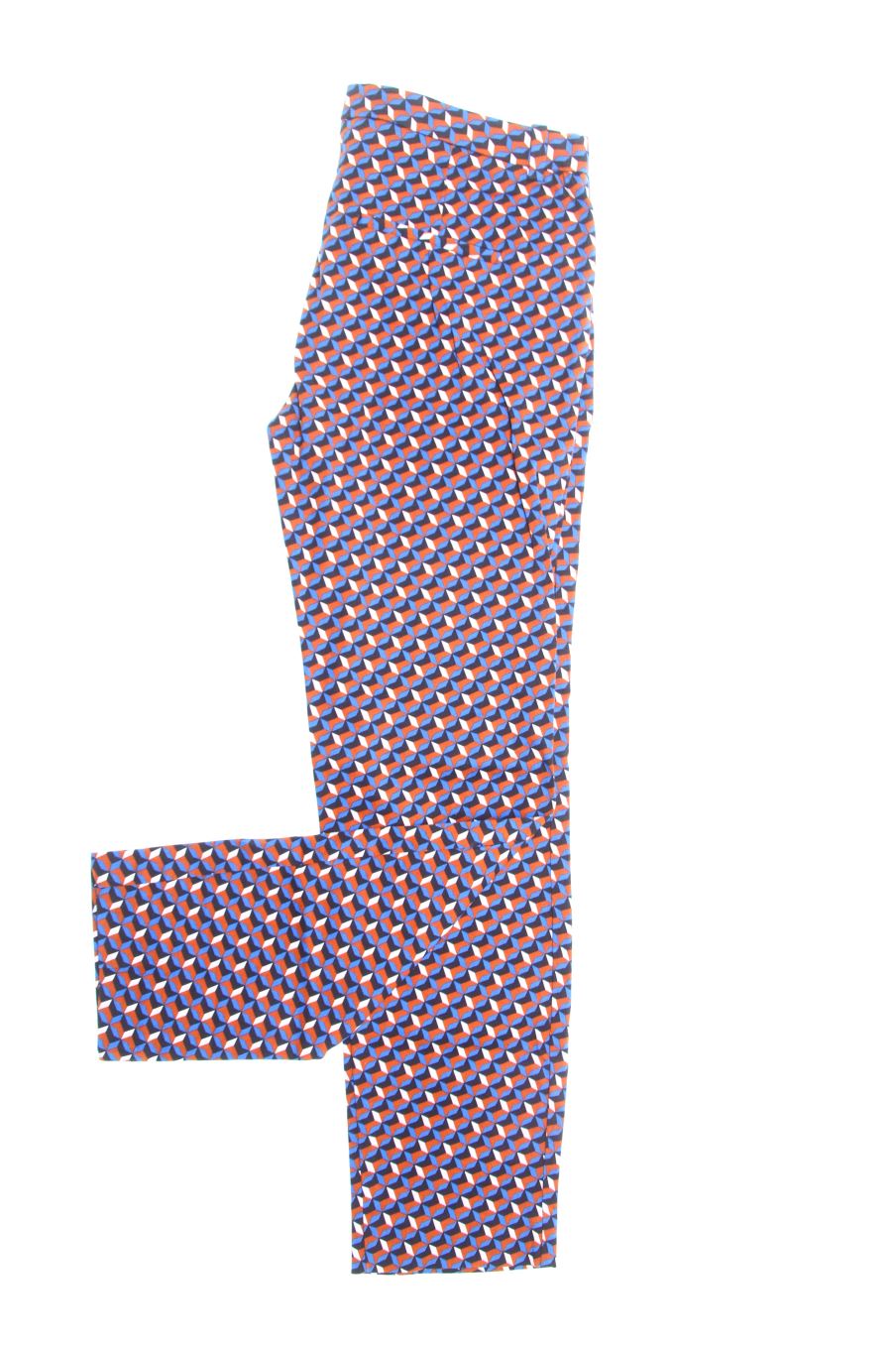 Pantalones de Zara de la talla 38, de color estampado
